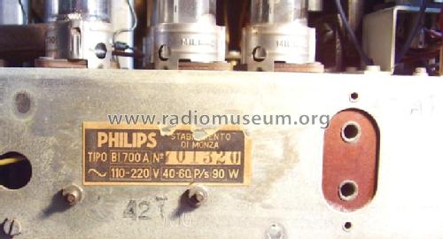 BI700A; Philips Italy; (ID = 574043) Radio
