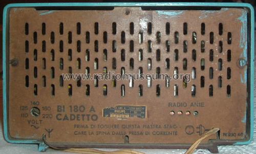 Cadetto BI180A; Philips Italy; (ID = 496739) Radio