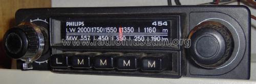 Car Radio Receiver 90RN454; Philips Italy; (ID = 931333) Car Radio
