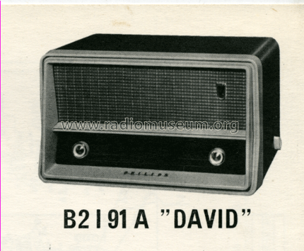 David B2I91A; Philips Italy; (ID = 244577) Radio