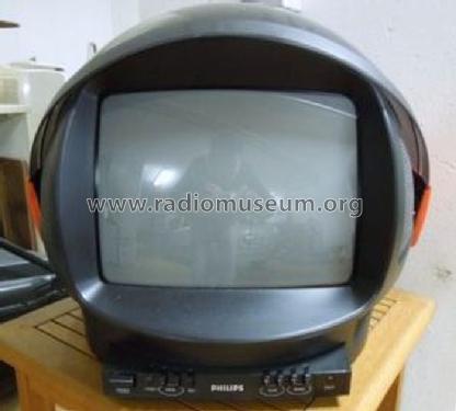 Discoverer 14GR1220 /02B /08B /10B /50B /54B /77B Ch= GR1-AX; Philips Italy; (ID = 1327505) Television