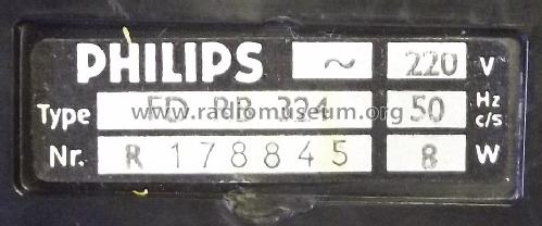 FD RB 324; Philips Italy; (ID = 1508146) Radio