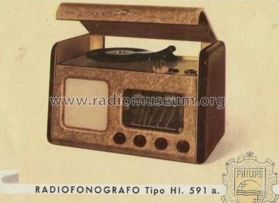 HI591/A; Philips Italy; (ID = 429673) Radio