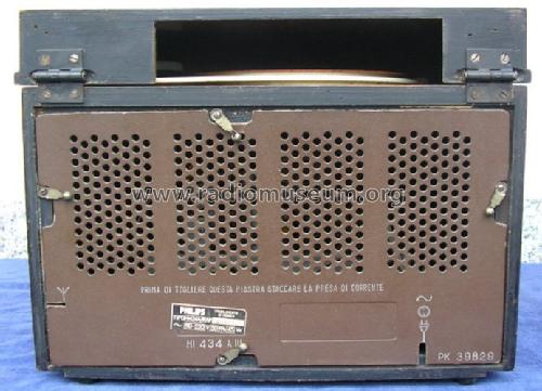 HI 434 A/III; Philips Italy; (ID = 311742) Radio