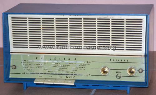 Philetta 4 B2I00A; Philips Italy; (ID = 1275550) Radio