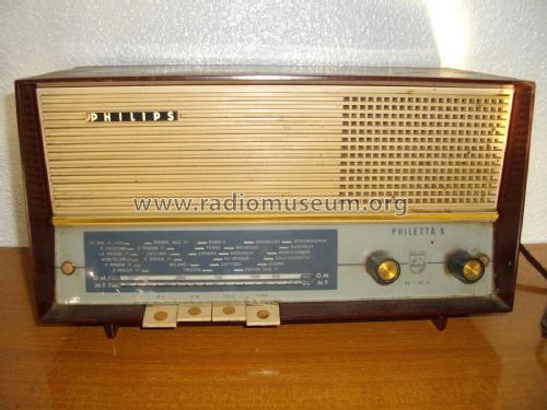 Philetta 6 B2I30A; Philips Italy; (ID = 1760733) Radio