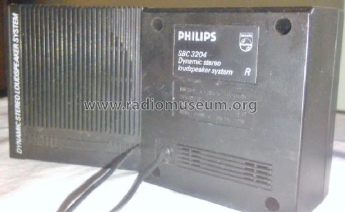 Dynamic Stereo Loudspeaker System SBC3204; Philips; Eindhoven (ID = 1845926) Parleur