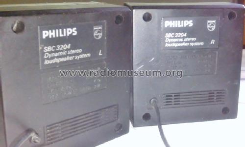 Dynamic Stereo Loudspeaker System SBC3204; Philips; Eindhoven (ID = 1845927) Parleur