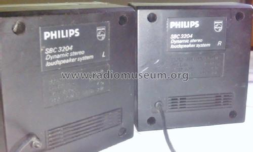 Dynamic Stereo Loudspeaker System SBC3204; Philips; Eindhoven (ID = 1845927) Parlante