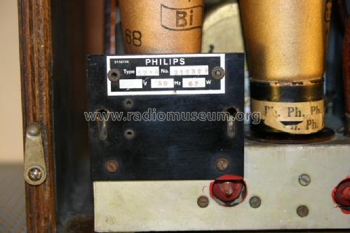 521A; Philips Belgium (ID = 1531316) Radio