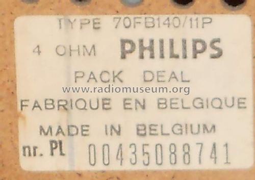 70FB140 /11P; Philips Belgium (ID = 1316445) Speaker-P