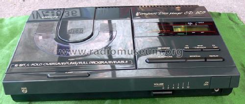 Compact Disc Player CD207 /00R; Philips Belgium (ID = 1526909) Sonido-V
