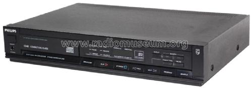 Compact Disc Player CD482 /00R; Philips Belgium (ID = 1814216) Reg-Riprod
