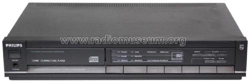 Compact Disc Player CD482 /00R; Philips Belgium (ID = 1814217) Enrég.-R