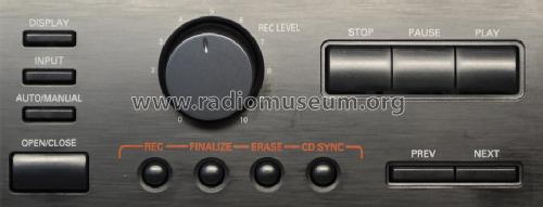 Compact Disc Recorder CDR870 /00B; Philips Belgium (ID = 1650615) Ton-Bild
