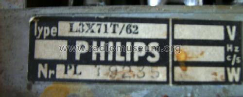 L3X71T /62; Philips Belgium (ID = 1257986) Radio