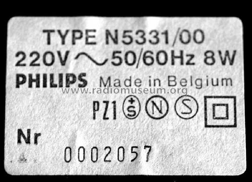 HIFI Cassette Deck N5331 /00; Philips Belgium (ID = 1741899) R-Player