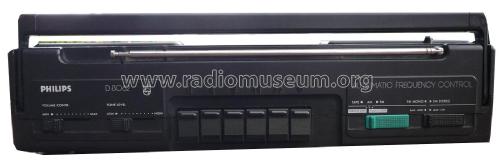 Stereo Radio Cassette Recorder D8062 /00; Philips Malaysia; (ID = 3016066) Radio
