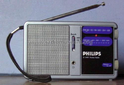 Pocket Radio D 1440 /30; Philips Malaysia; (ID = 1888491) Radio