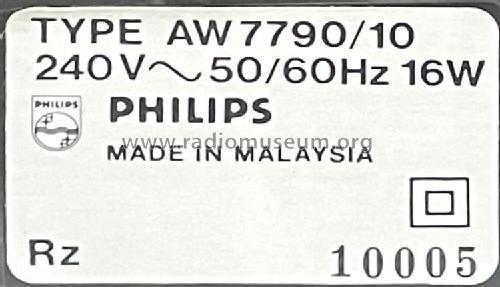 Stereo Sound System AW7790 /10; Philips Malaysia; (ID = 3187383) Radio