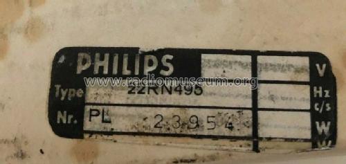 22RN495 ; Philips Belgium (ID = 2676209) Car Radio