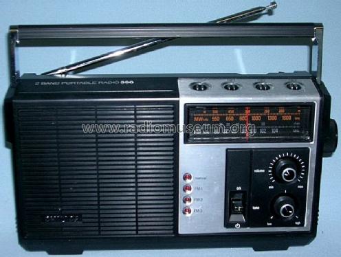 2 Band Portable Radio 390 90AL390/00/00S; Philips - Österreich (ID = 604011) Radio