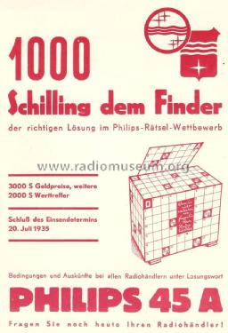 A45; Philips - Österreich (ID = 1527087) Radio