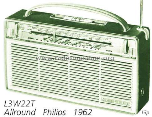 Allround L3W22T; Philips - Österreich (ID = 2244) Radio