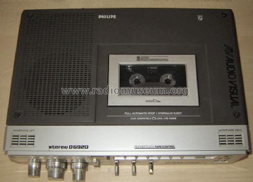 Audio Visual D6920; Philips - Österreich (ID = 1171877) R-Player