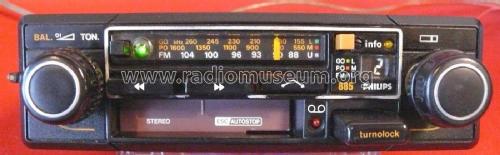 Autoradio Stereo 22AC885 /22; Philips Radios - (ID = 3006071) Car Radio