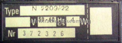 Cassette Recorder Automatic N2209 /00 /22; Philips - Österreich (ID = 1796940) Reg-Riprod