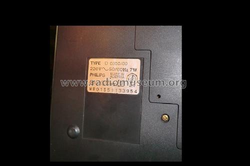 Cassette Recorder D6350 /00; Philips - Österreich (ID = 951244) R-Player