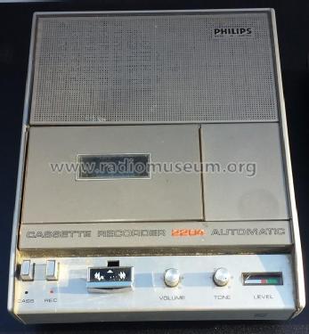 Cassette Recorder N2204 /00 Automatic; Philips - Österreich (ID = 1742640) R-Player