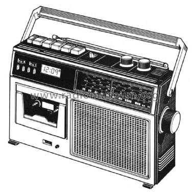Clock Radio Recorder 22ARC30/00; Philips - Österreich (ID = 687534) Radio