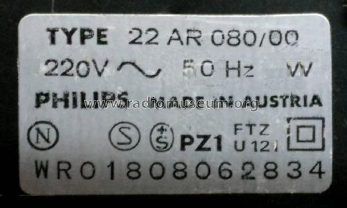 Clockradiorecorder AR080 22AR080 /00 /15; Philips - Österreich (ID = 2167509) Radio