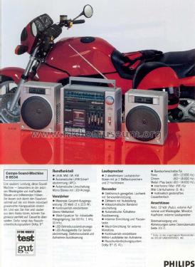 Compo Soundmachine D8534 /00; Philips - Österreich (ID = 2140644) Radio