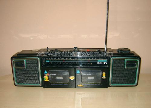 Dual Stereo Cassette Recorder D8088 /00R /00S /05R /05S; Philips - Österreich (ID = 1173094) Radio