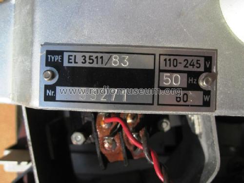 EL3511/83; Philips - Österreich (ID = 1306012) R-Player