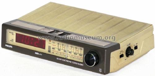 Electronic-Clock-Radio 90AS290-00B; Philips Hong Kong (ID = 1045238) Radio