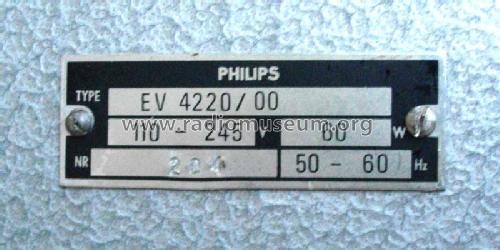 EV4220 /00; Philips France; (ID = 2322383) R-Player