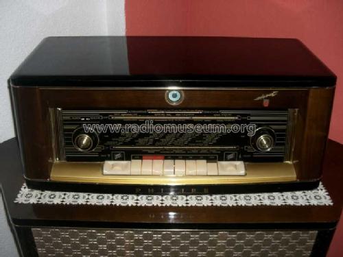 Hi-Fi Konzertanlage B8A63A; Philips - Österreich (ID = 1545338) Radio