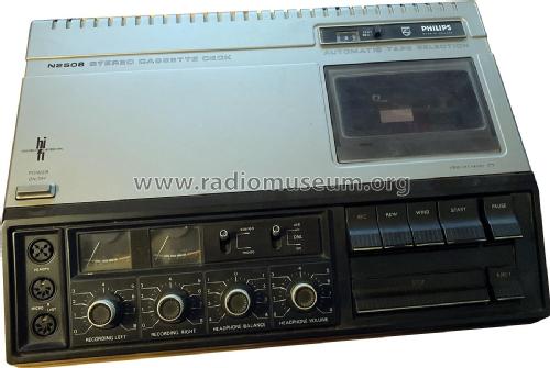 Hifi Cassetten Recorder 2508 N2508; Philips - Österreich (ID = 2637596) R-Player