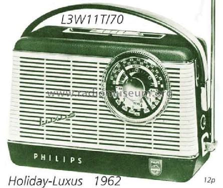 Holiday-Luxus L3W11T/70F; Philips - Österreich (ID = 2243) Radio