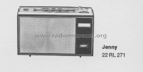 Jenny 22RL271; Philips - Österreich (ID = 111891) Radio