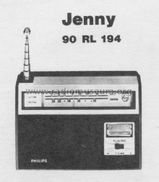 Jenny 90RL194; Philips - Österreich (ID = 187579) Radio