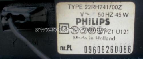 22RH741 /00Z Radio Philips; Eindhoven tubes international!; Miniwatt |