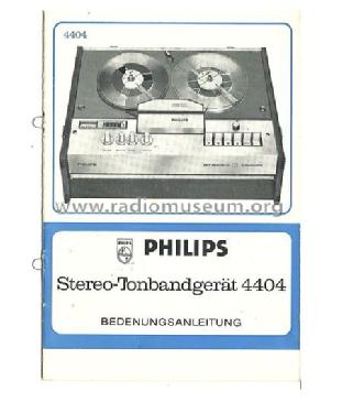 Maestro 4404 N4404 /00; Philips - Österreich (ID = 1444654) Sonido-V