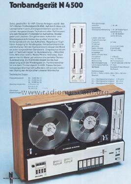 Maestro 4500 N4500/00; Philips - Österreich (ID = 762067) Sonido-V