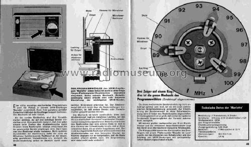 Mariette 66RL260 /00 /02; Philips - Österreich (ID = 742199) Radio