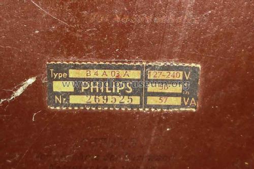 Matinée B4A03A; Philips - Österreich (ID = 845461) Radio